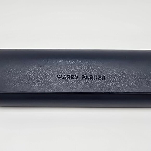 Warby Parker Felix N 506 Crystal with English Oak Eyeglasses Frame w/ Case 47mm - Picture 16 of 16